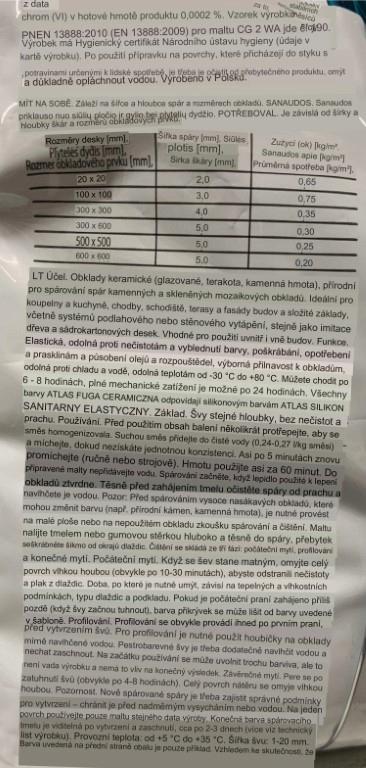 Ceramic Grout 1- 037