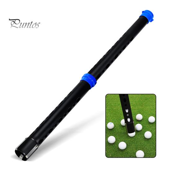 Съемный захват для мячей для гольфа, алюминиевый сплав, извлекатель мячей для гольфа, трубчатый захват для мячей, вмещает 21 мяч