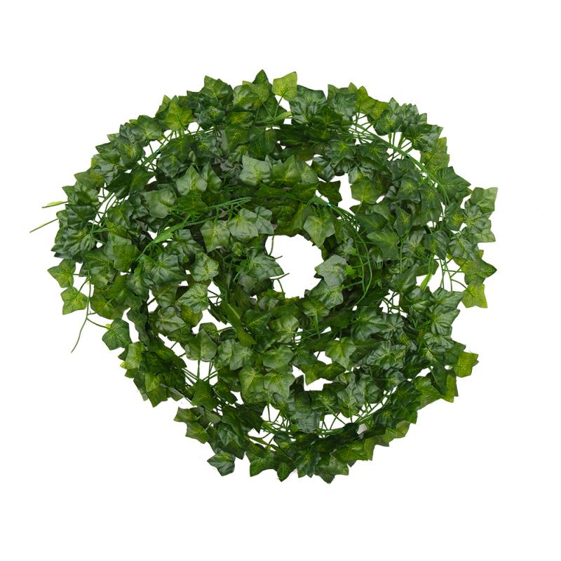 16/24 шт. пластиковые искусственные листья плюща растения лозы висят для домашнего сада свадебные украшения