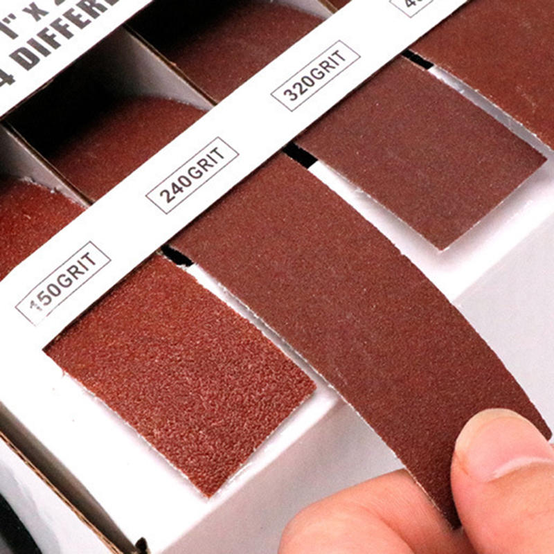 4/5/6 Rolls of Sandpaper Dry Abrasive Tape with Removable Sandpaper Bag with Cloth Dispenser