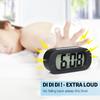 ЖК-цифровой будильник с функцией повтора и подсветкой Большой цифровой настольный цифровой будильник