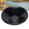 10-дюймовый золотой лоток Черный круглый АБС Прочный Легкий Лоток для промывки золота для разведки Золотой лоток Лоток для промывки золота 10-дюймовый золотой лоток