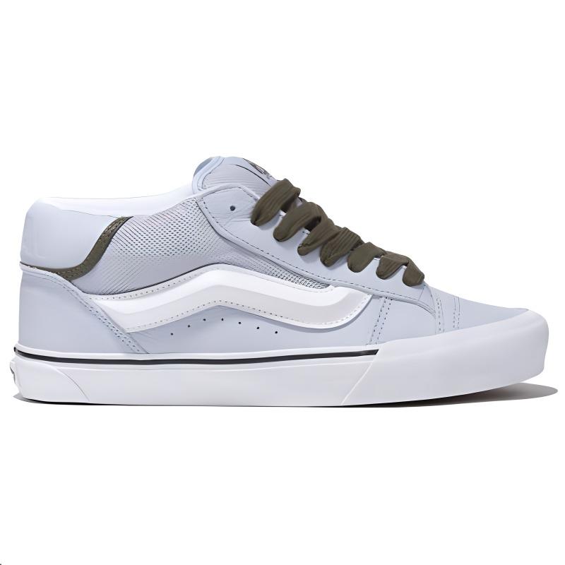 Vans KNU Текстиль, Кожаная Амортизация Средняя Высота Повседневная Обувь Унисекс Синий VN000CQ9CHA1