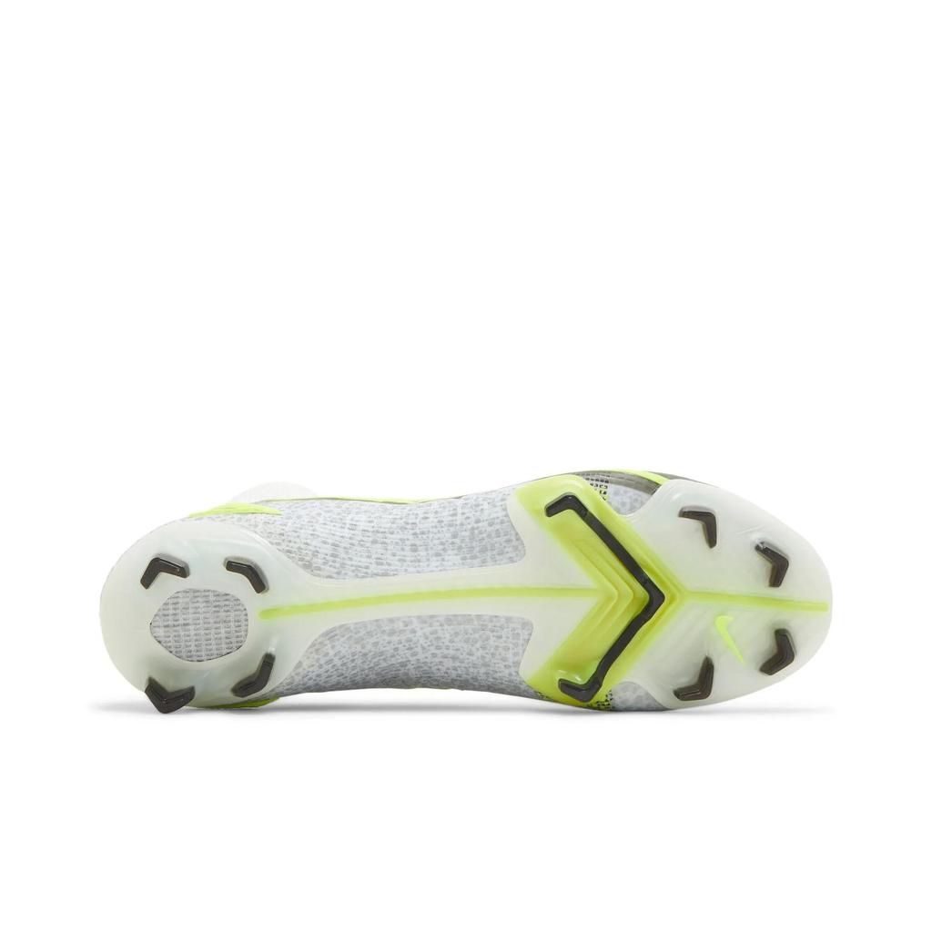 Nike Mercurial Superfly 8 Elite FG 'Белый Неоновый' (унисекс) Белые / Металлический Серебристый / Вольт / Черные Футбольные Бутсы CV0958 107