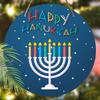 2D Flat Hanging Decorative Signs, Interior Wall or Door Decoration, Hanukkah Decoration, Interesting Gifts for Family and Friends