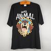 Винтажная футболка TAZ Тасманийский Дьявол 1990-х годов 100% Animal