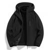 3-in-1 Detachable Windproof Waterproof Hiking Jacket Men Women Lightweight Outdoor Shell With Fleece Liner Fall Winter