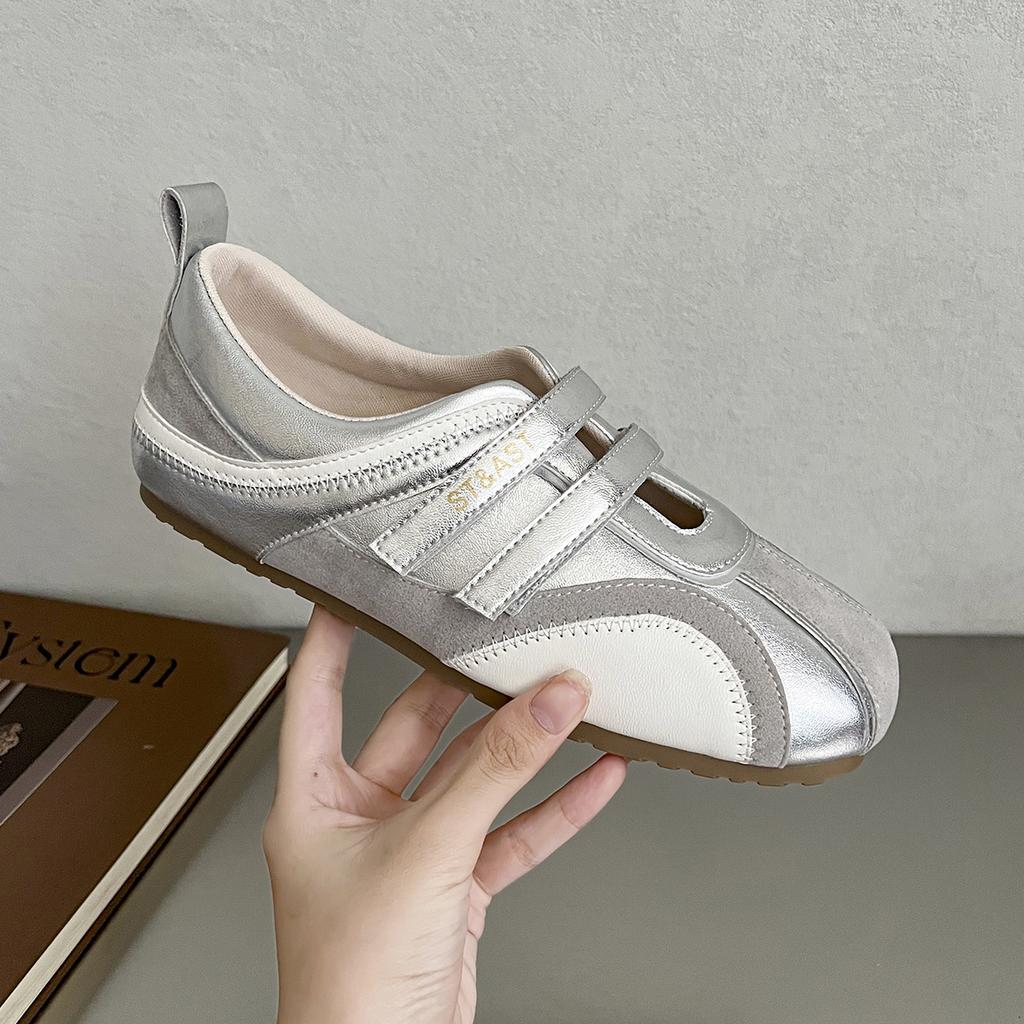 Туфли Мэри Джейн для гонок 2025 осень новые тонкоподошвенные немецкие тренировочные туфли на липучке легкие в носке удобные мягкие на подошве одинарные туфли