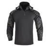Multicam T-Shirt Men Tactical Shirt Airsoft Paintball Camping Clothing