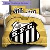 Santos FC Pattern Bedding Home Decoration Birthday Gift (1 * duvet cover + 2 * pillowcase, without core)