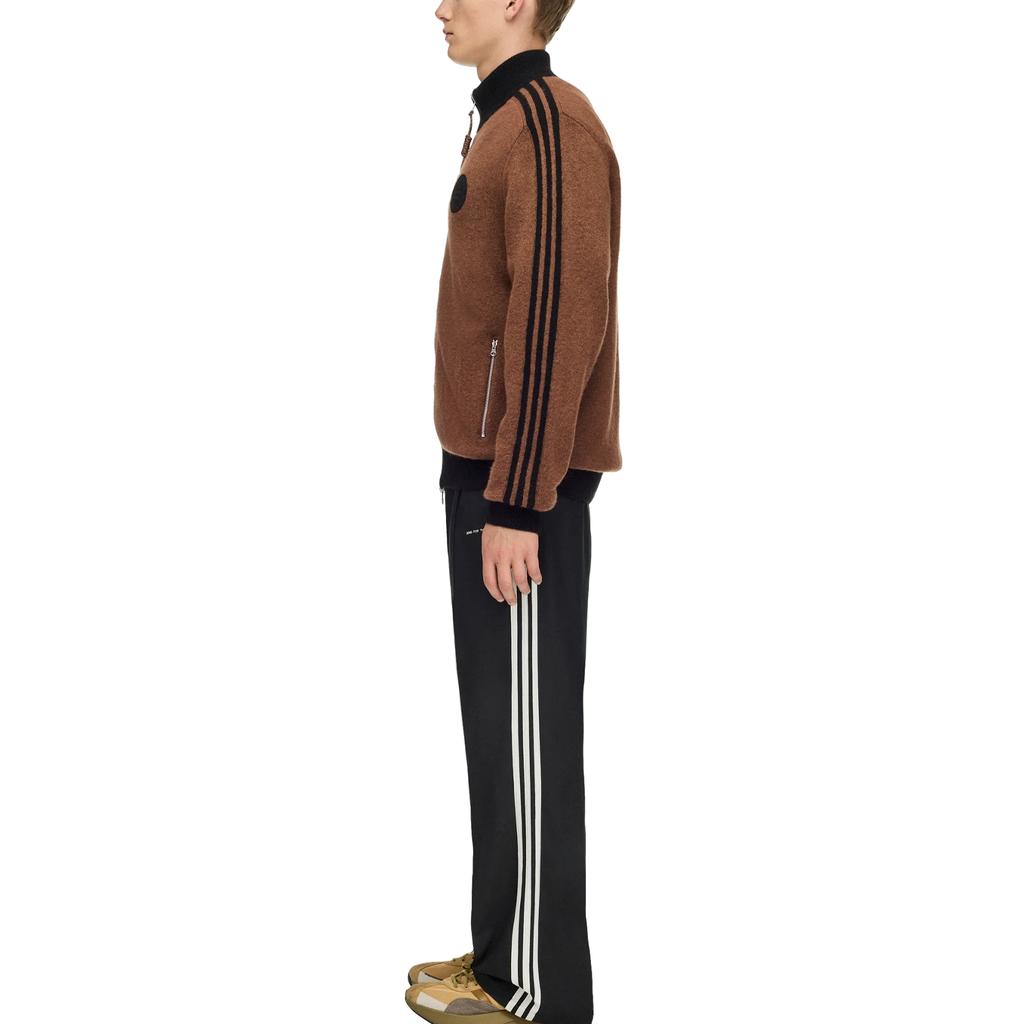 Unisex Adidas Originals X SONG FOR THE MUTE Knitwear Unisex Brown Stand Collar Moderate