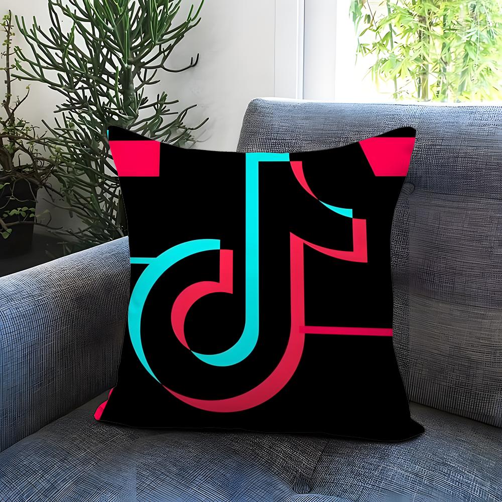 Чехол для подушки T-TikTok-K Удобный двусторонний чехол для подушки Идеально подходит для автомобиля, дивана, спальни и многого другого
