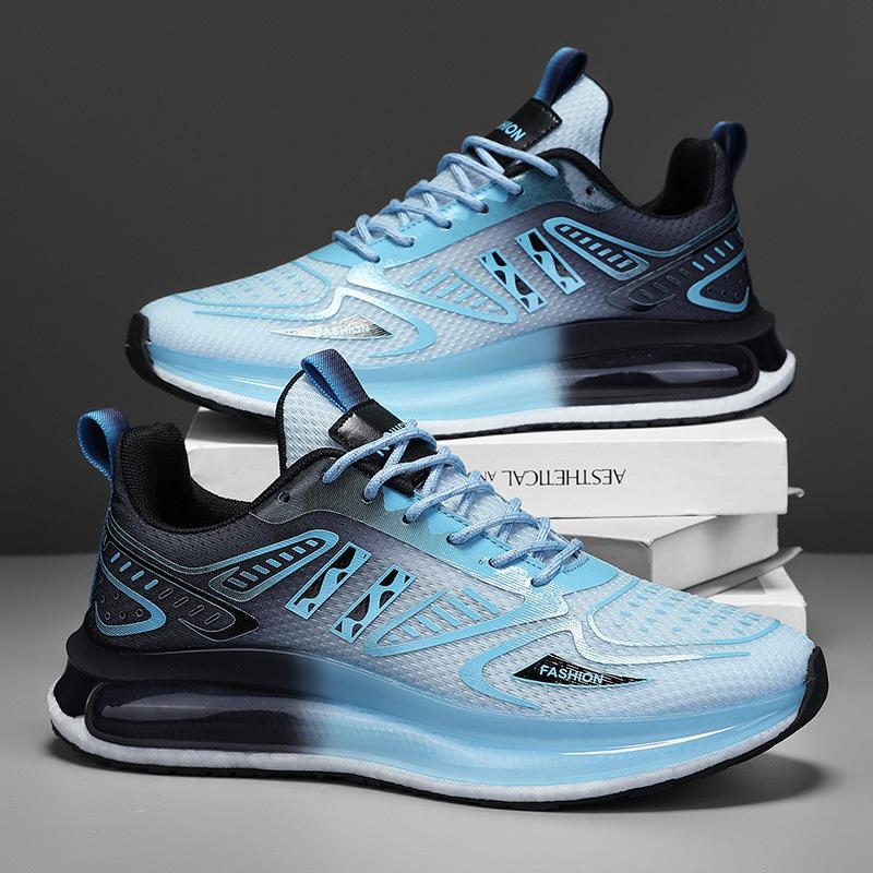 Новая мужская обувь летняя дышащая сетка удобная спортивная обувь молодежная сверхлегкая нескользящая износостойкая повседневная обувь для бега