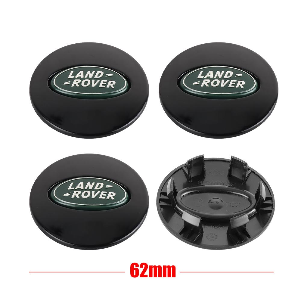 4pcs 62mm Car Wheel Center Cap Hub Cover Badge Land Rover Freelander L462 Sport L319Range Evoque Discovery Auto Accessories YU2