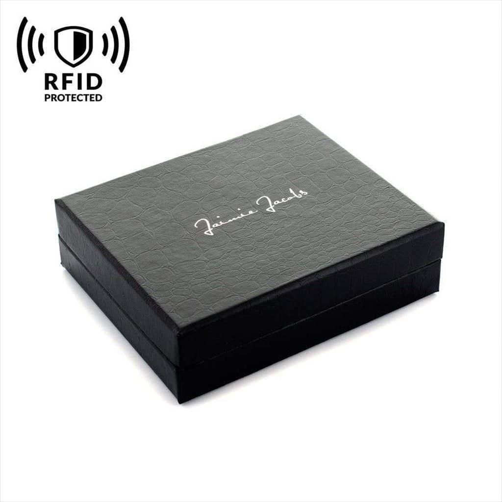 Компактный кошелек Jaimie Jacobs FLAP BOY SLIM [Официальный импорт] (Приобретены эксклюзивные права на распространение в Японии) (Темно-коричневый и красный)