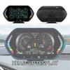 4,5-дюймовый автомобильный OBD2 HUD GPS-дисплей с ЖК-дисплеем, детектор наклона, измеритель наклона