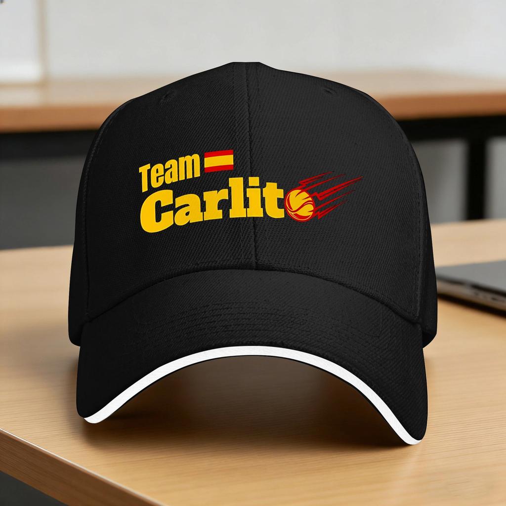 Carlos Alcaraz Vamos Baseball Cap Summer Casual Trucker Hat For UnisexTeens Outdoor Sports Sun Baseball Caps