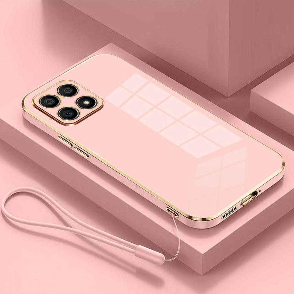 Модный мягкий прозрачный блестящий чехол для телефона Honor X9b X9 X9A X8 X8A X7A X7 X6 X6A X6S X5 Plus защитный чехол для объектива