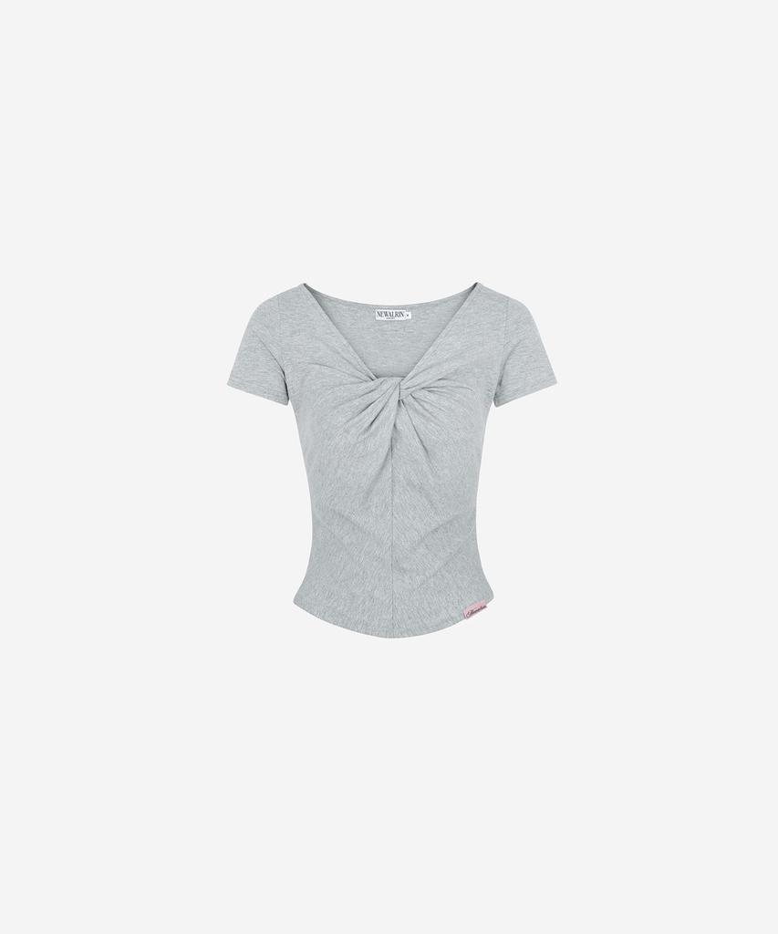 Летний топ NEWALRIN Luna с драпировкой и завязками(6colors)