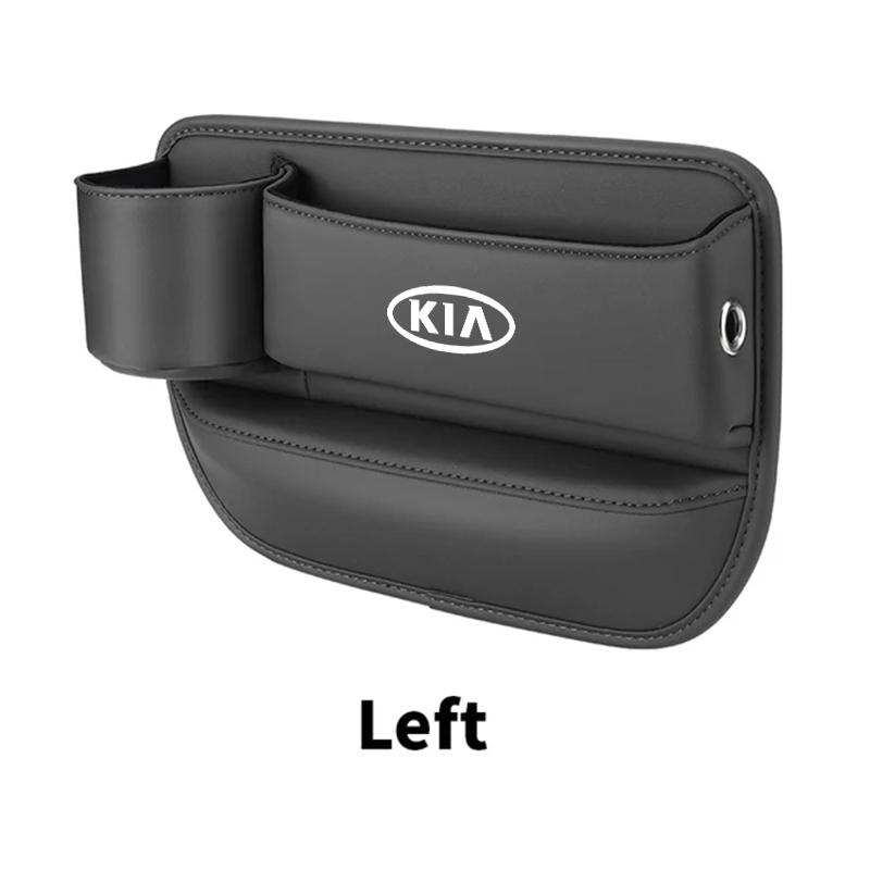 KHOU6 For Kia Morning Picanto Rio Optima Forte 5 Stonic Sportage Ceed Car Special Seat Crevice Storage Box Seat Slit Catcher Organizer