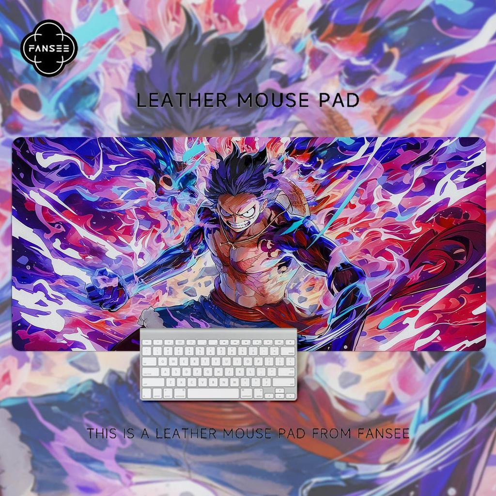 Animation Cartoon Luffy Twodimensional Nonslip Office Computer Desk Pad High Definition Large Size ONE PIECE Leather Mouse Pad