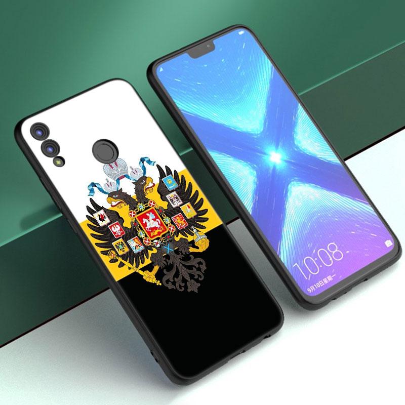 Чехол с гербом России и российского флага для Huawei Honor 10X Lite 7A 7S 8A 8S 8C 8X 9A 9C 10i 20i 30i 20S 20E 9X Pro 10 8 Lite