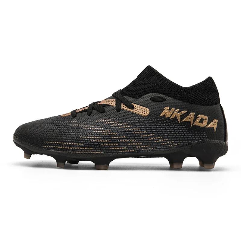 Men Football Boots Society Soccer Shoes Casual Grass Training Cleats Outdoor High Quality Sneaker Long Spikes Football Shoes