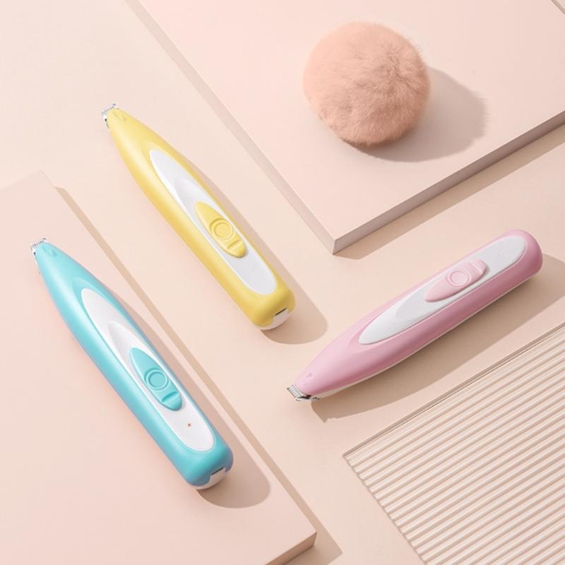 Cats Grooming Shaver with Light Low Noises USB Rechargeable Shaver Pet Hair Trimmers Set Dogs Cats