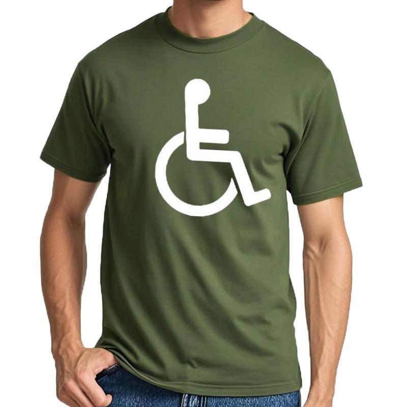 Camiseta De AlgodóN De S5xl Para Discapacitados Camiseta De Talla Grande Camiseta Para Discapacitados Camiseta Har