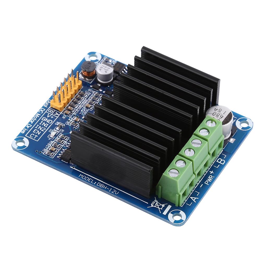1 шт. DC5 12V 0A 30A Двухканальный H-мостовой модуль платы драйвера двигателя
