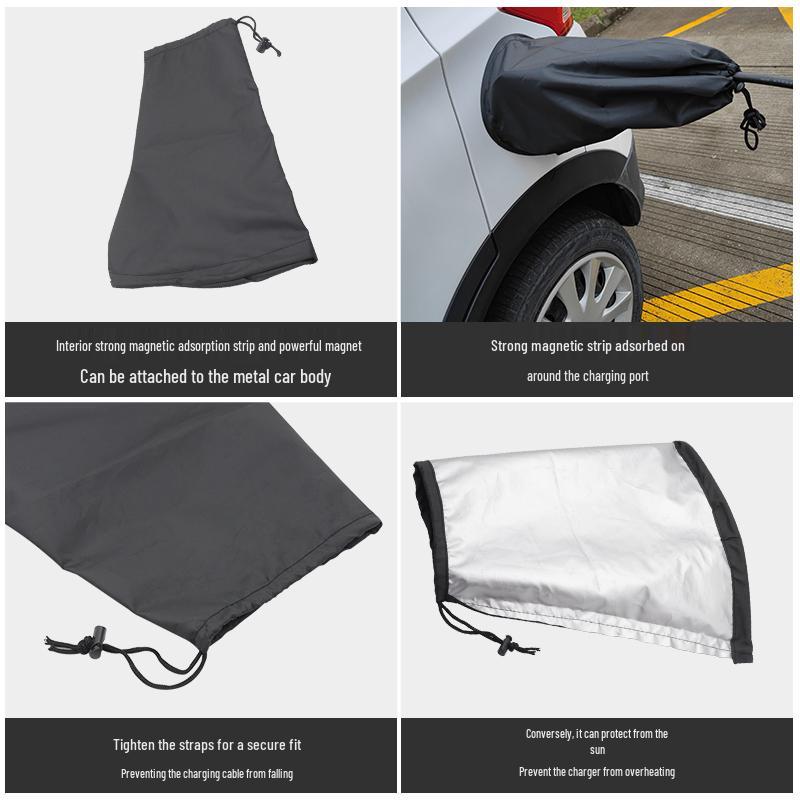 Магнитная заглушка от дождя для зарядного порта электромобилей BYD и Tesla