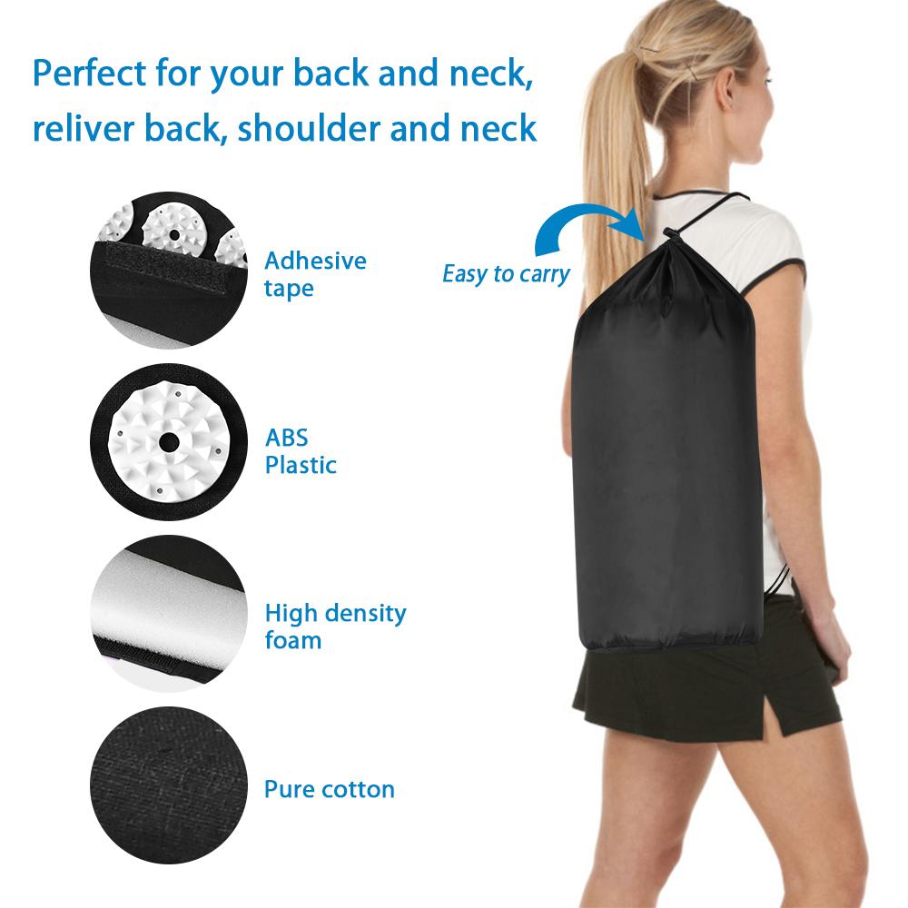 Acupressure Mat Heads Neck Back Pain Relieve Foot Massage Cushion Pillow Yoga Spike Mat Acupuncture