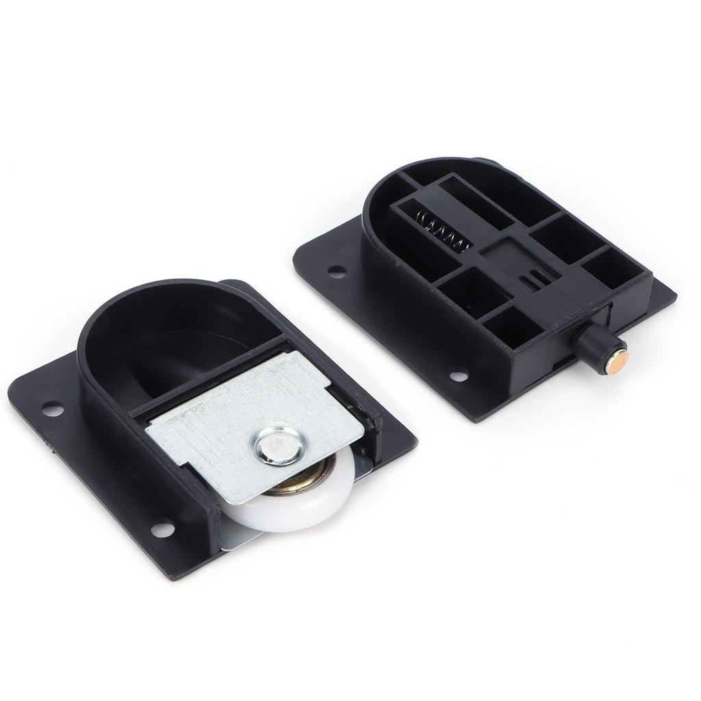 Колесо для раздвижной двери Mute, черный пластиковый шкив с подшипником, фурнитура для мебели