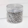 28mm Colored Nickel-Plated Anti-Rust Binder Clips and Paperclips in a Barrel Pack - Creative Office Stationery Bookmarks for Documents