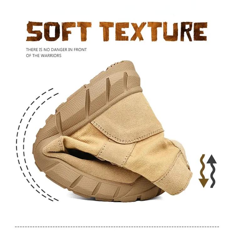 Мужские высокие сапоги Ботинки для пустыни Холщовая обувь Обувь для походов и треккинга