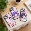 Аниме Чехол для телефона Ранко для iPhone 17,16,15,14,13,12,11 Plus,Pro Max,XS,Цветная Серебряная Покрытая Внутренняя Крышка