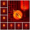 With Lighting Chinese Lantern DIY Materials Good Luck Party Glowing Lantern  Home Decoration
