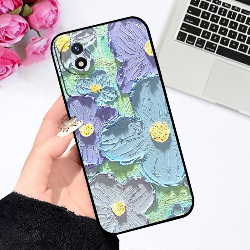Для Vivo Y02 4G Чехлы Y02A Y02t Y02s Силиконовый TPU Чехол для Телефона с Цветной Печатью Для VIVO Y11 2023 4G Бампер V2236A Coque Fundas