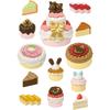 Sylvanian Families Sweet Patisserie Furniture Set for Dollhouse Ages 3+ Toy with ST Mark Certification