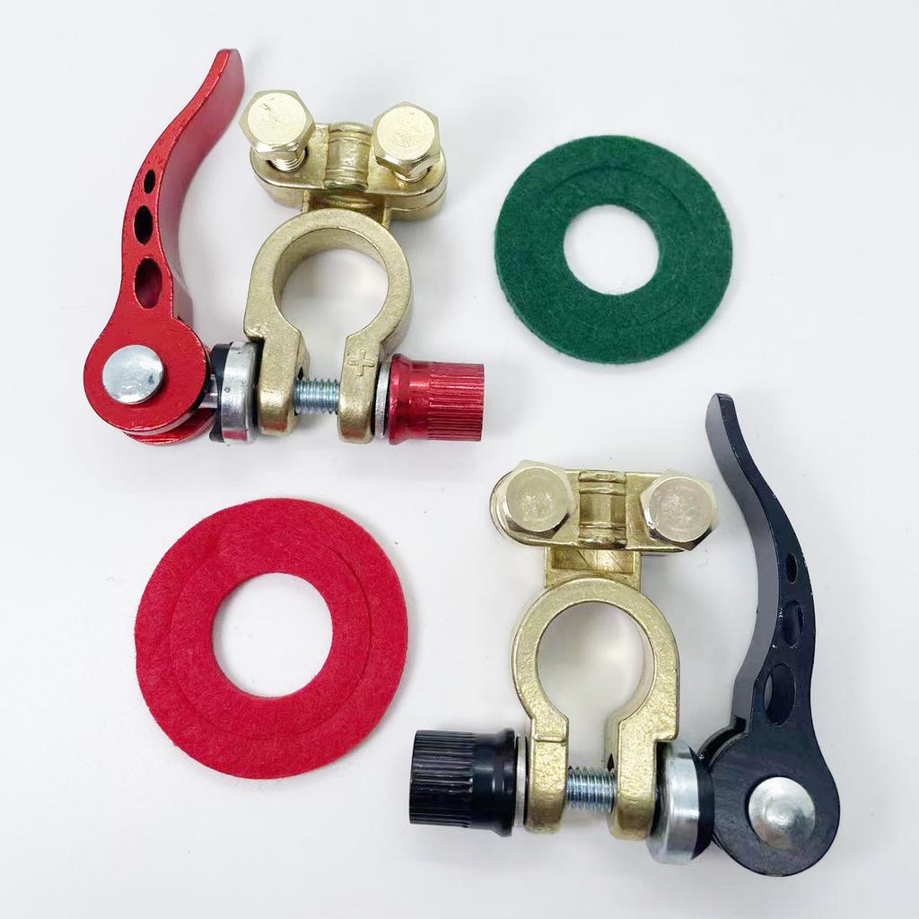 1 пара зажимов для автомобильного аккумулятора, многопортовые автозапчасти, инструменты, запорные разъемы, лодочные гонки для 12 В, 6 В, 24 В, трактор UTV