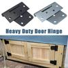 Heavy Duty Door Cabinet Hinge Self Closing Overlay Flat Cabinet Hinge Suitable for Home Decorative Hardware Soundproofing Hinge