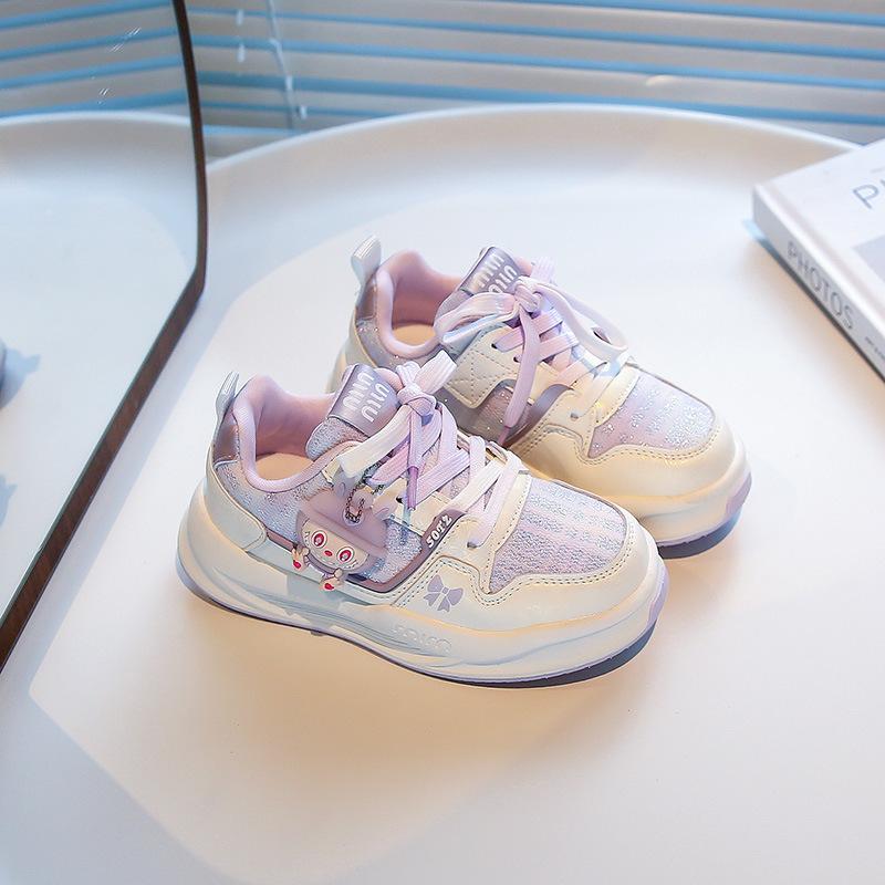 Обувь для девочек 2025 новый осенний rabub детская спортивная обувь нескользящая легкая модная обувь для скейтборда для девочек-подростков