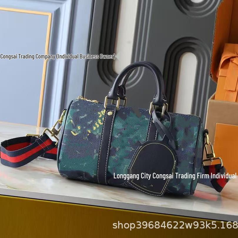 LV 2025 Men's Fashion Trend Light Luxury Three-in-One Backpack & Crossbody Bag