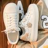 2025 Autumn New Little White Shoes Korean Version of All-match Women's Shoes Ins Tide Spring and Summer Niche Light Sports and Leisure Board Shoes