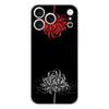 Мягкий прозрачный чехол для телефона для iPhone 17 Air 16E 16 11 15 14 Pro MAX 12 13 7 8 Plus SE Пасхальный чехол Защита Токио Красная Паукообразная Лилия
