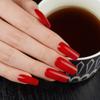Thin Lamp Style Gel Nail Sticker 16-finger Extended Semi-curing Nail Sticker