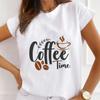 Summer Plus Size Women's Top with Letter Print Retro Pure Cotton Short Sleeved T-Shirts Women’s