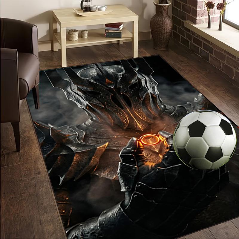 Journey Through Middle-earth Rug Office Carpet Non-Slip Mat, Chair Rug Floor Covering for Gaming, Bedroom, Living Room , Home Decor Christmas Gift