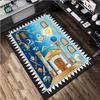 Freemason 1Pc Print Rug - home decoration Carpet For Living Room Bedroom Flooring Computer Chair Area Rug