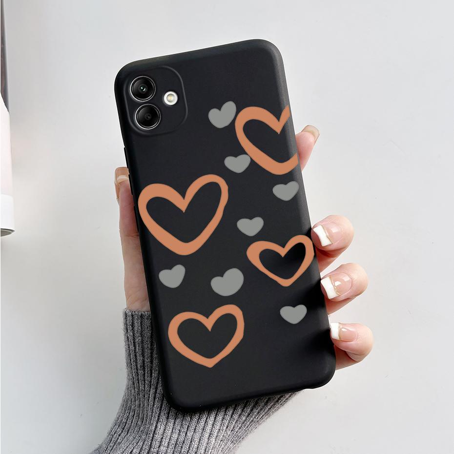 For Samsung Galaxy A04 A04E A04S Phone Case Stylish Painted Protection TPU Silicone Back Cover For Samsung A 04 E S Bumper Shell